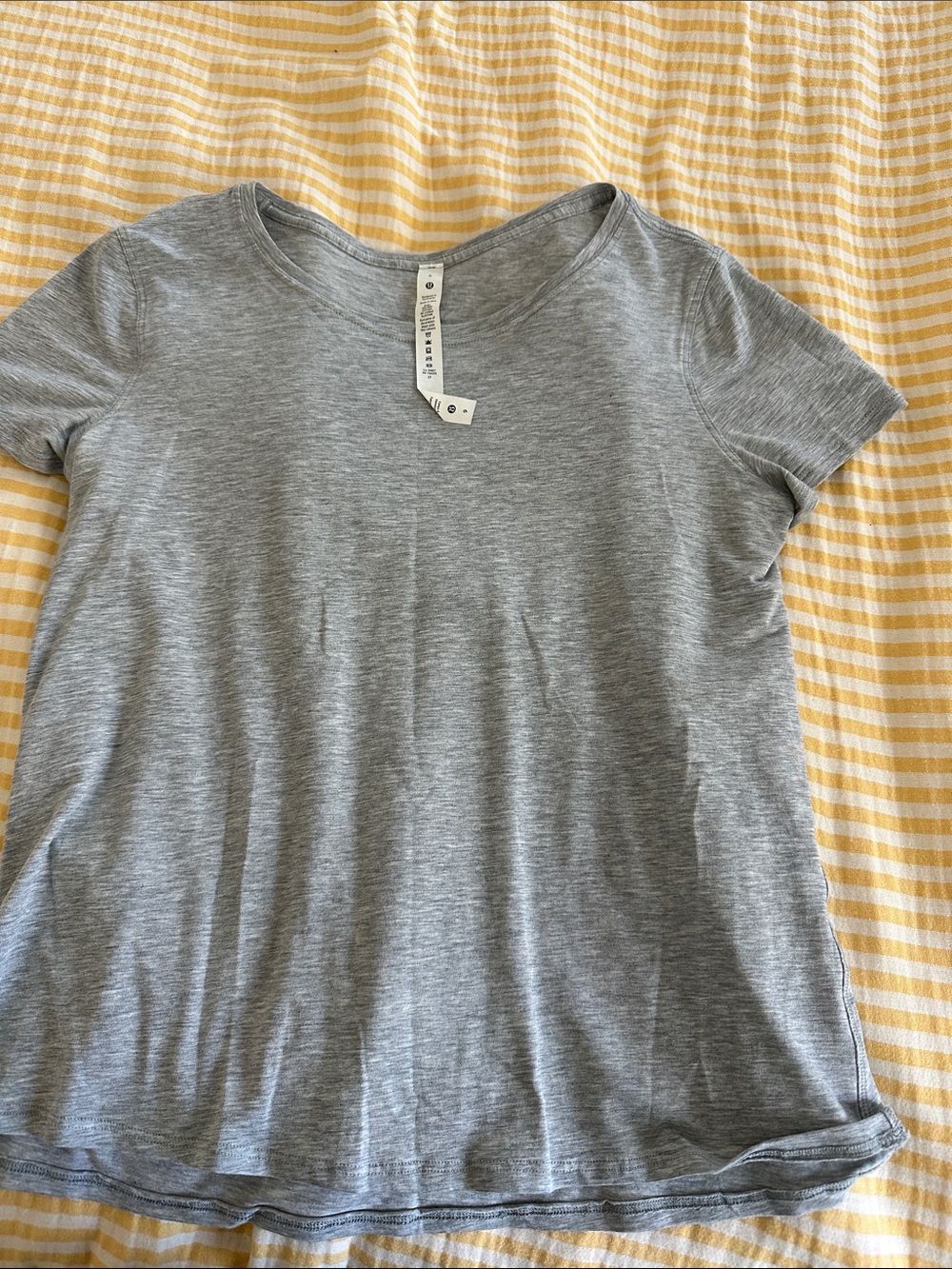 lululemon athletica Love short sleeve Women's Heather Gray Short Sleeve